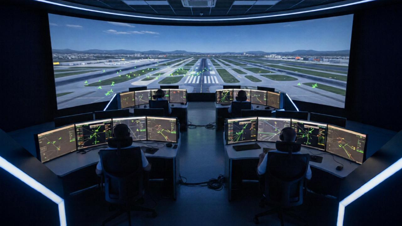 Data analytics dashboard on a laptop